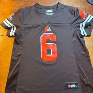 NFL Brown Football Jersey for mayfield size medium